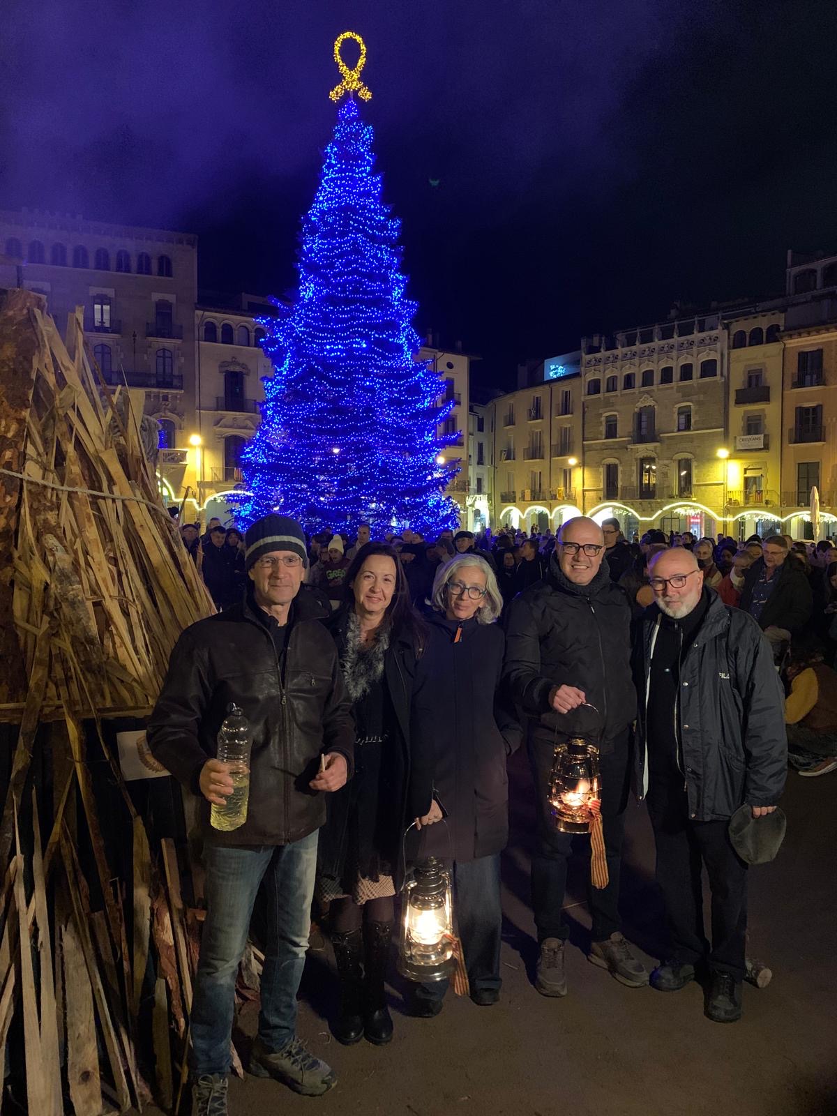 Foguera de Nadal de Vic